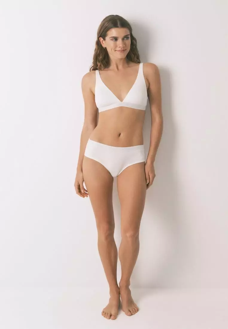 Wide Panty Cotton Brazilian Briefs