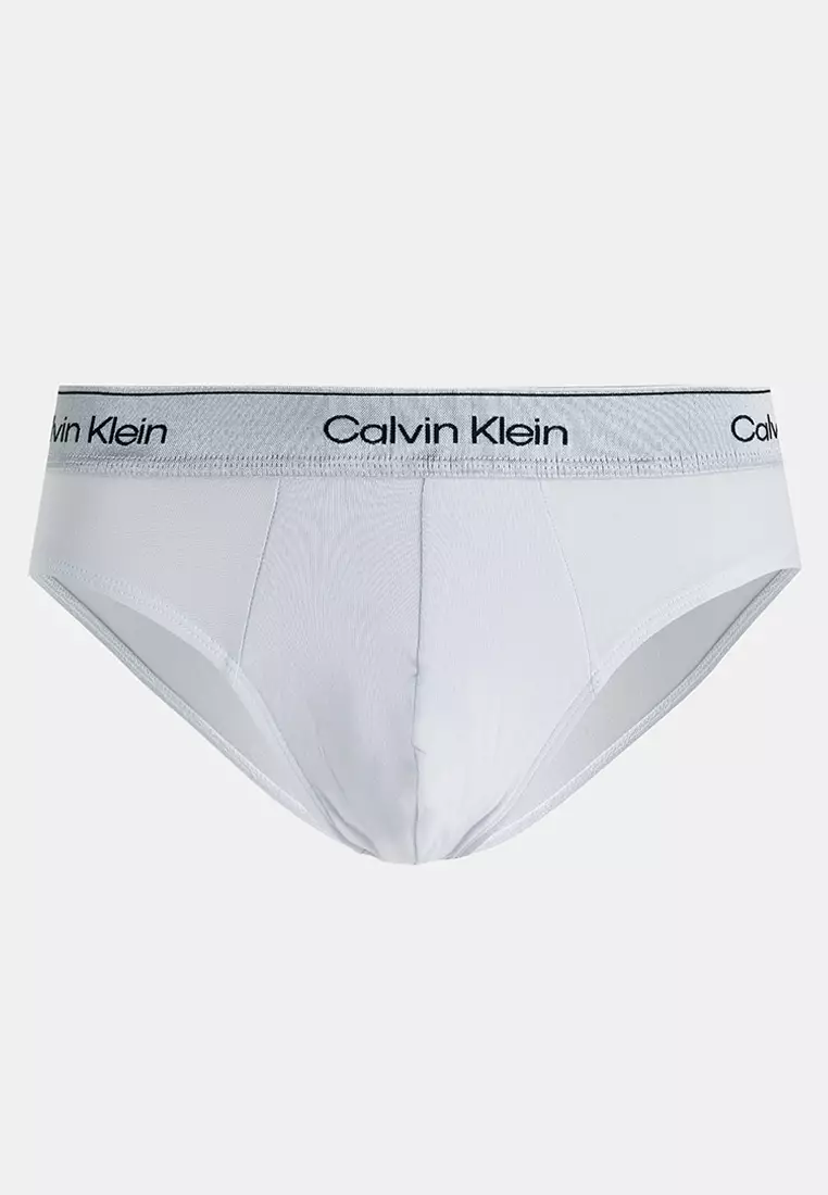 Icon Cotton Stretch Metallic 3-Pack Hip Briefs