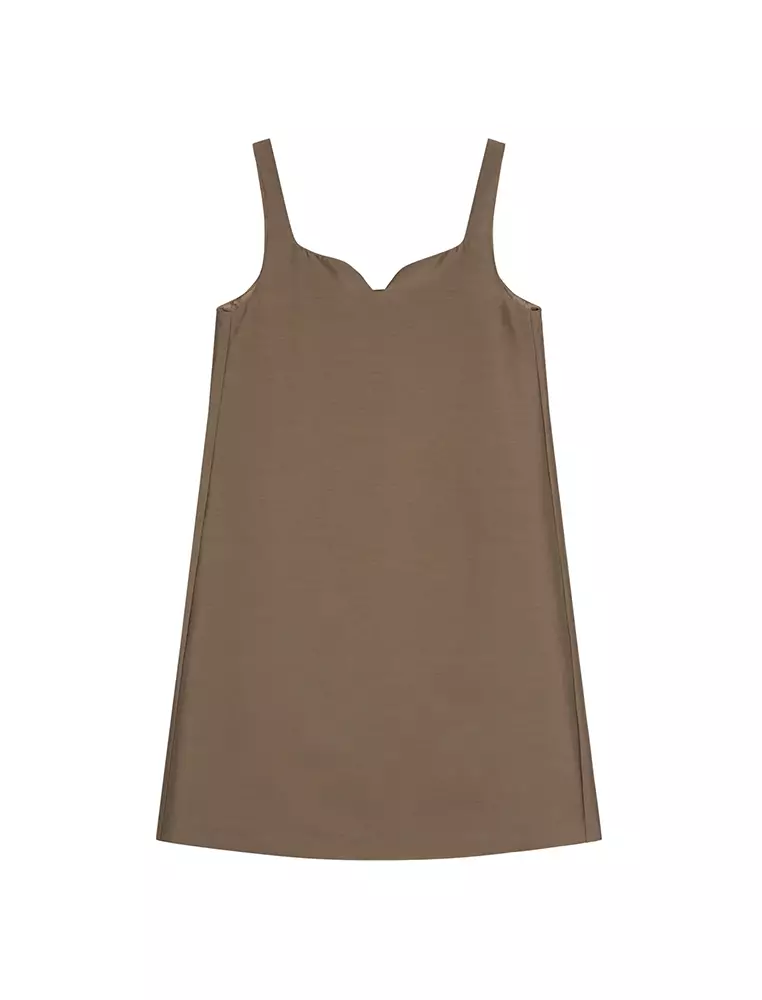 中長款吊帶連衣裙