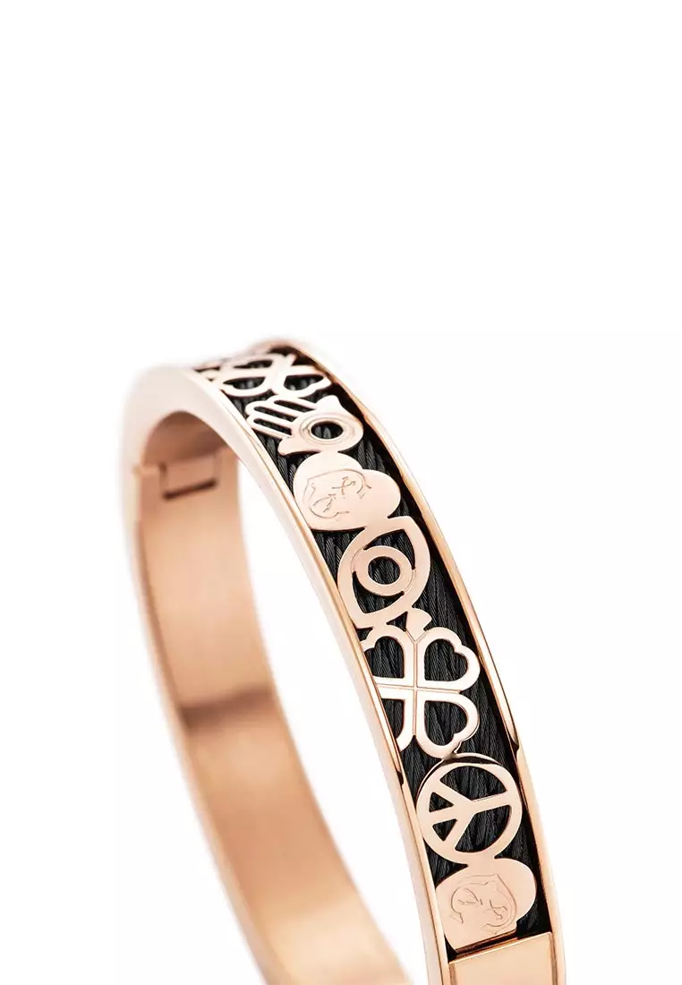 Char Forever Lucky Charm Bangle