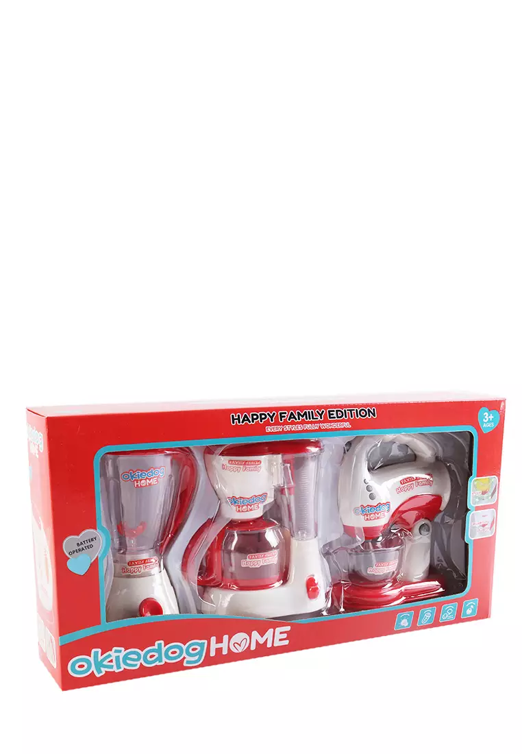 Okiedog Home Electronic juicer and coffee machine and mixer set