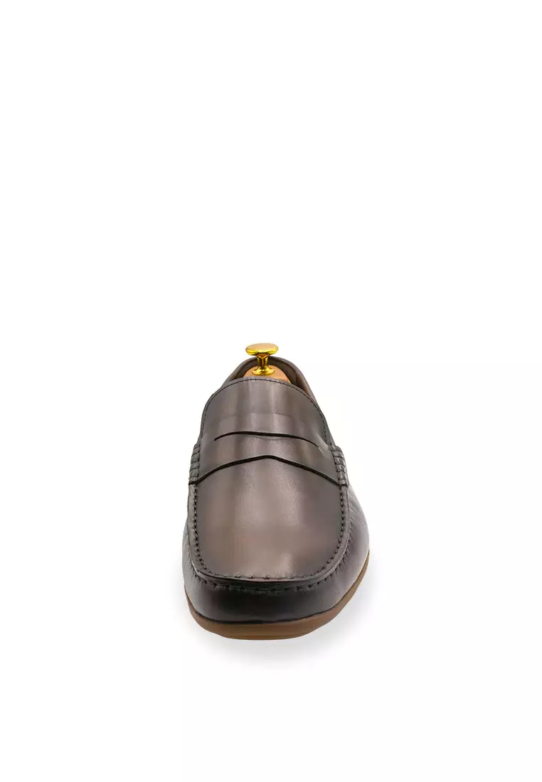 Gregores Walnut Penny Moccasins