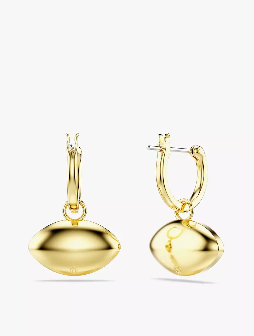 Symbolica Drop Earrings, Evil Eye, Blue, Gold-Tone Plated - Blue