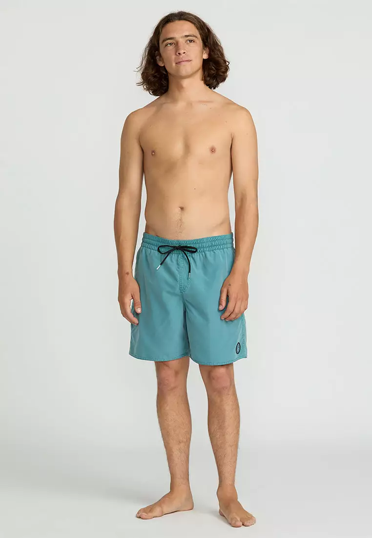 MBS CENTER TRUNK 17 BOARDSHORTS USED BLUE