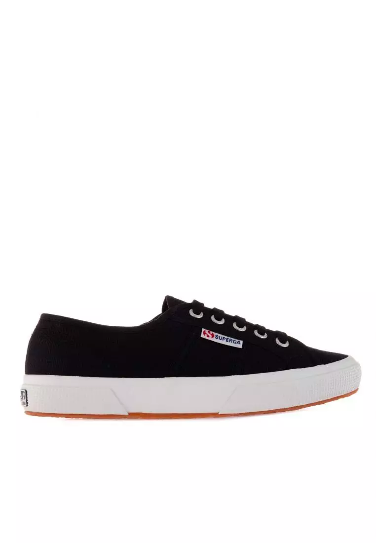 Discount on Superga  shoes - SKU: 2750-Cotu Classic Black Full White Sneakers