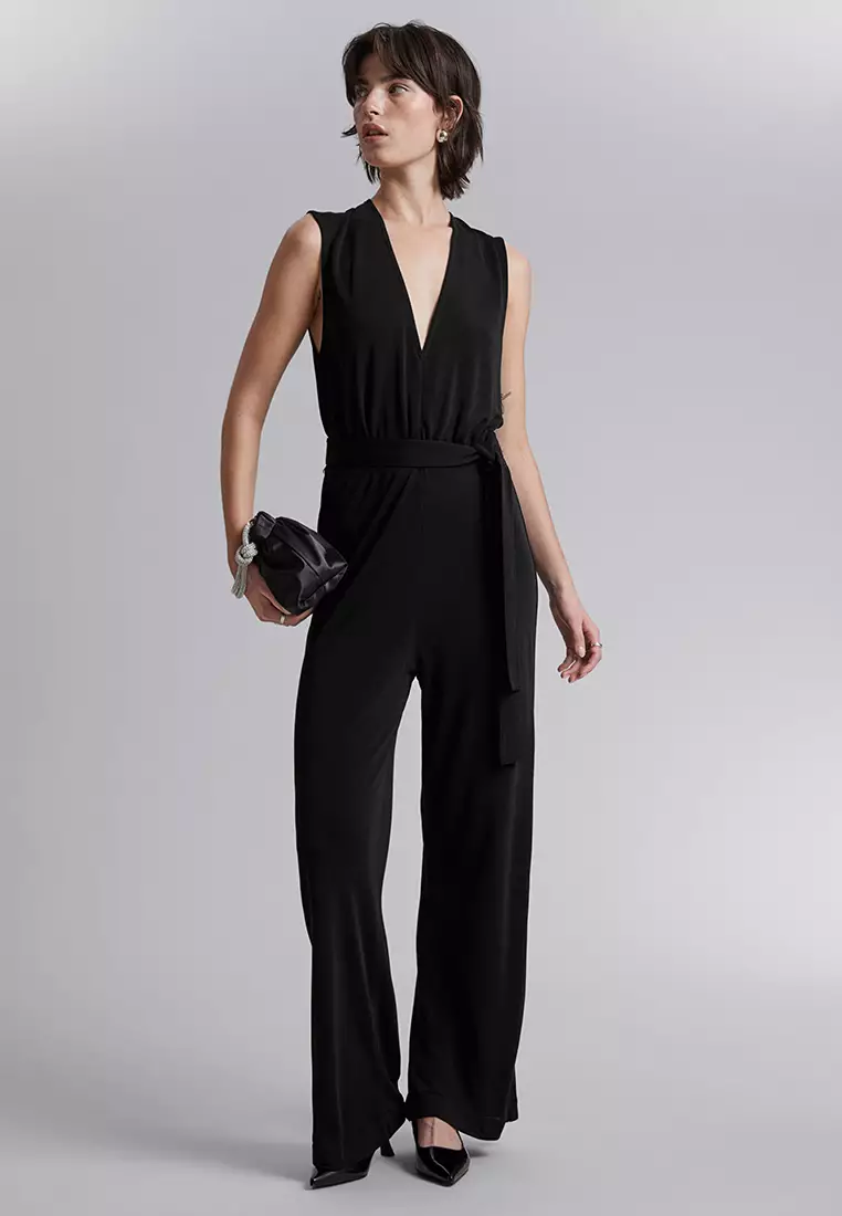 Buy Other Stories Sleeveless Open-Back Jumpsuit 2025 Online