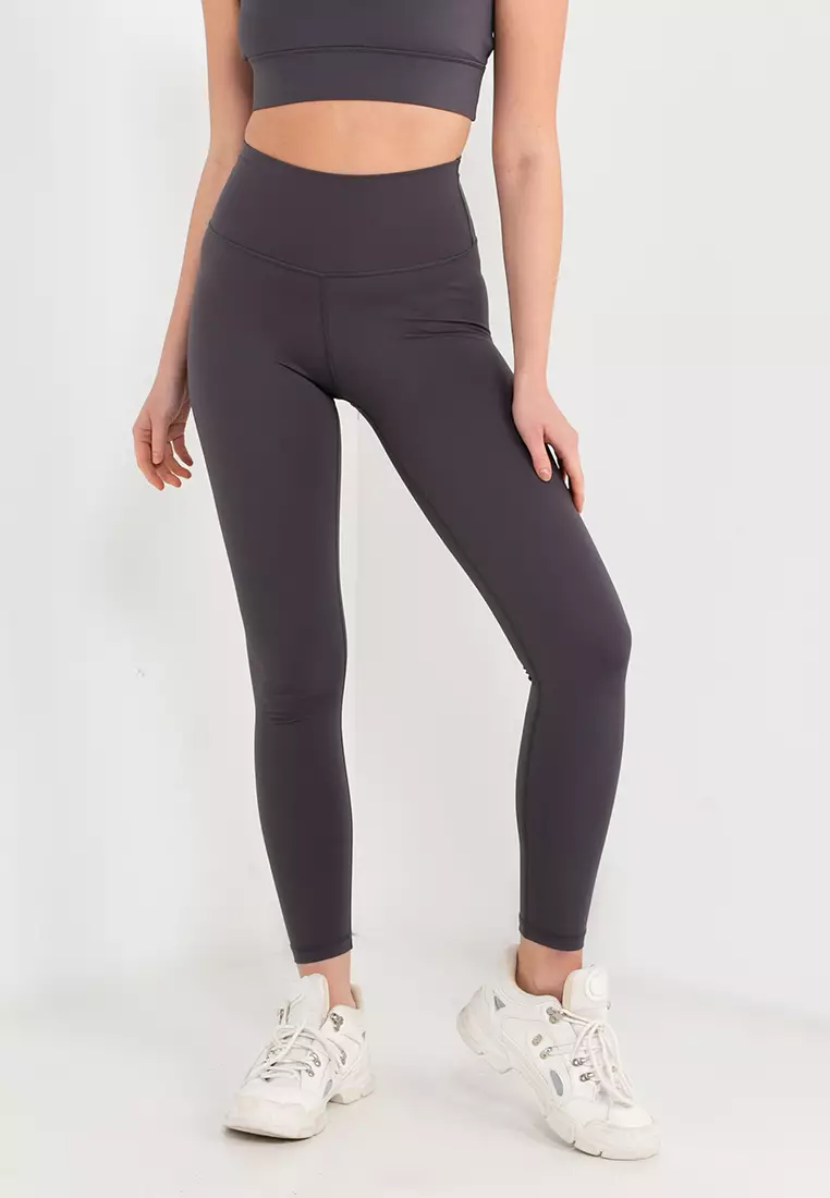 Optime clover-green high-rise legging, Adidas