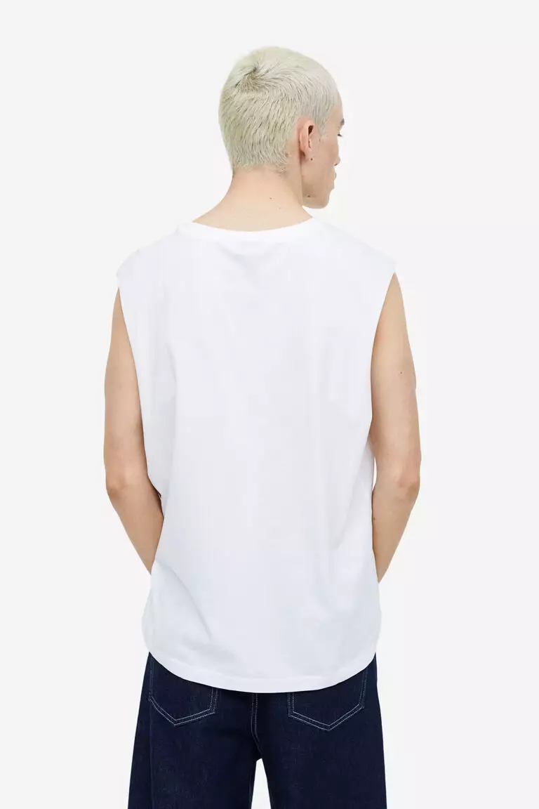H&m sleeveless cheap