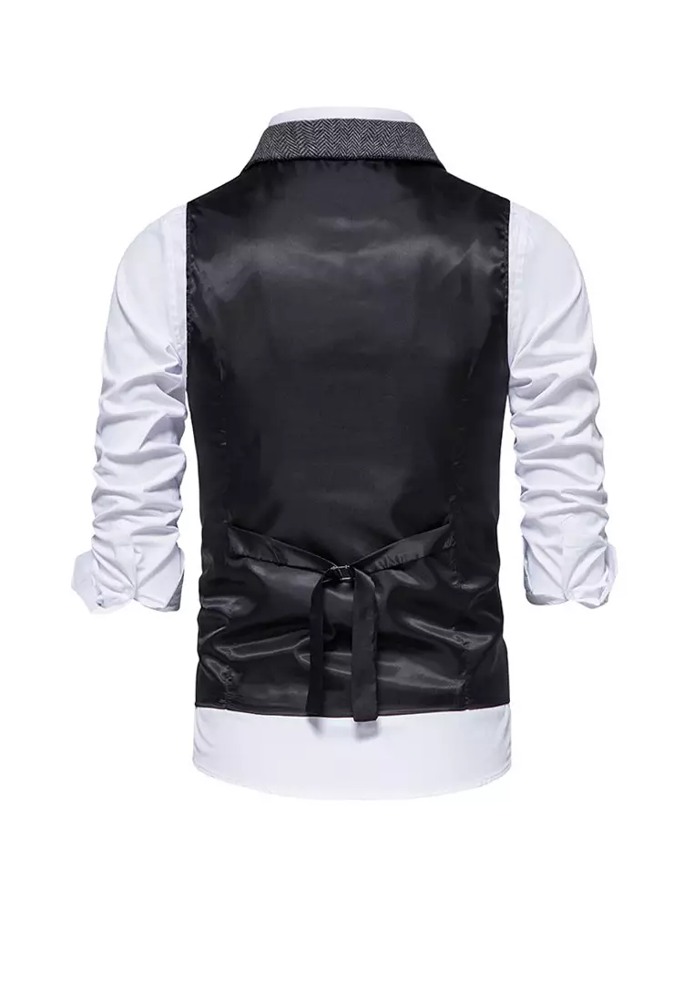 Lapel Suit Vest ZQ1318M88