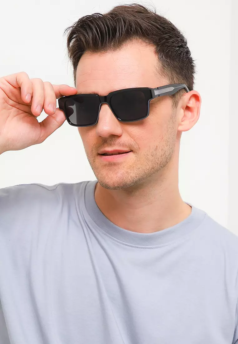 Heliosphere Kacamata  Pria Wanita Antiradiasi Fashion Sunglasses Bahan Premium