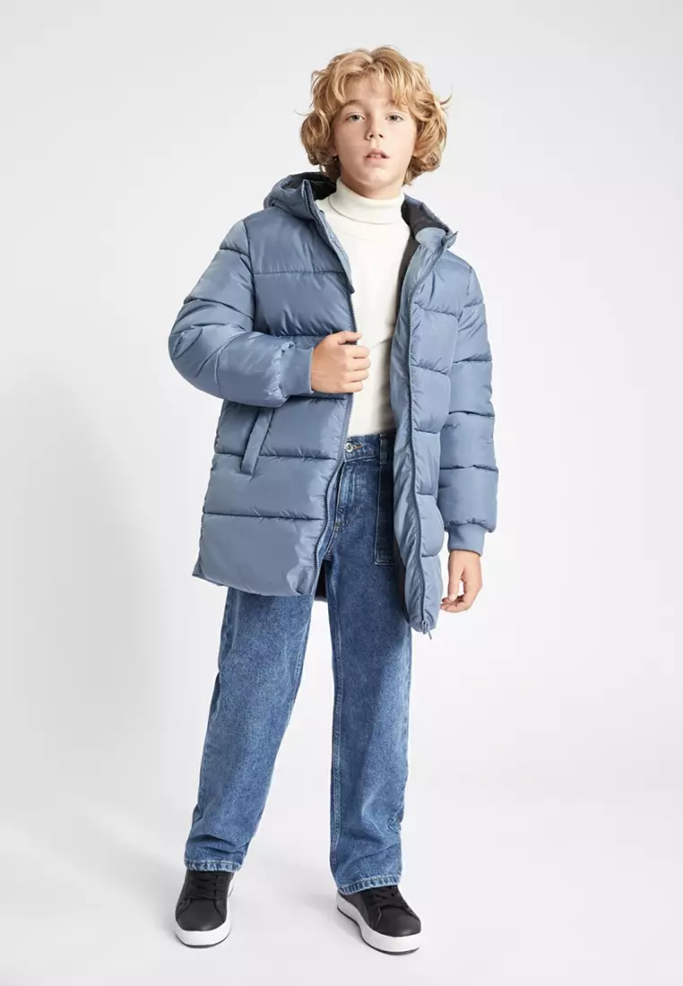 DeFacto X9713A6 Maglia di Tuta, Yellow, 7-8 Jahre Bambino