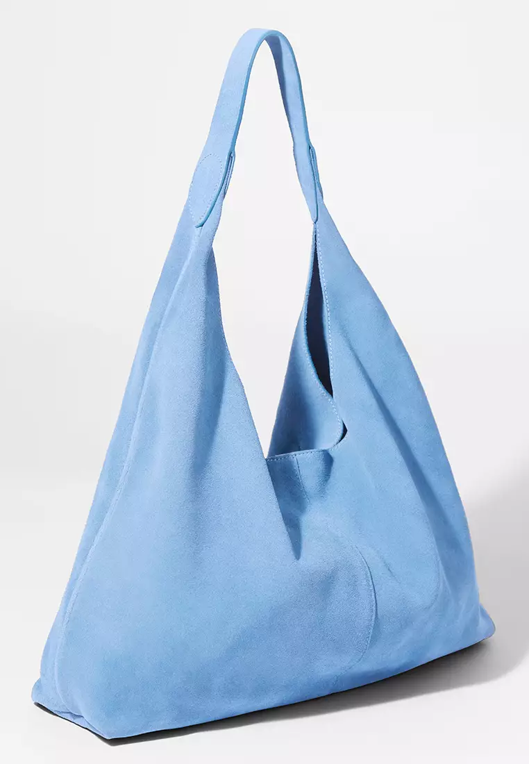 Large Suede Tote Bag