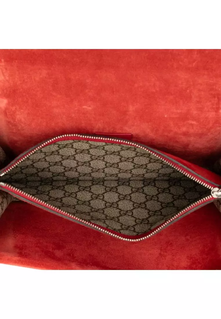Pre-Loved Gucci Medium Gg Supreme Dionysus Shoulder Bag
