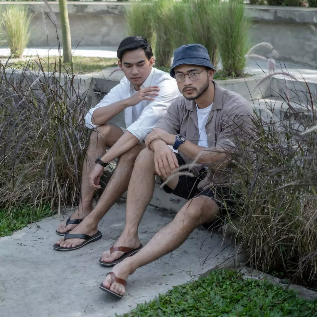 Sandal Pria Cogen MRK Series - Tan