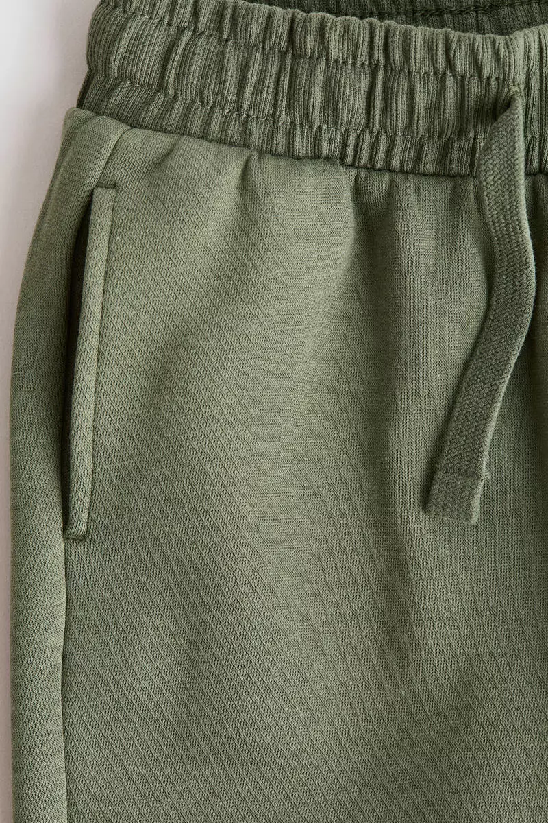 Reinforced-knee joggers