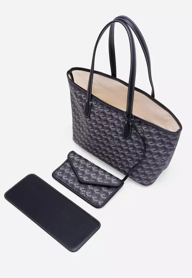 Russo Medium Tote Bag Black