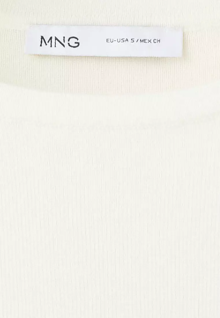 Fine Knit Boat Neck Top