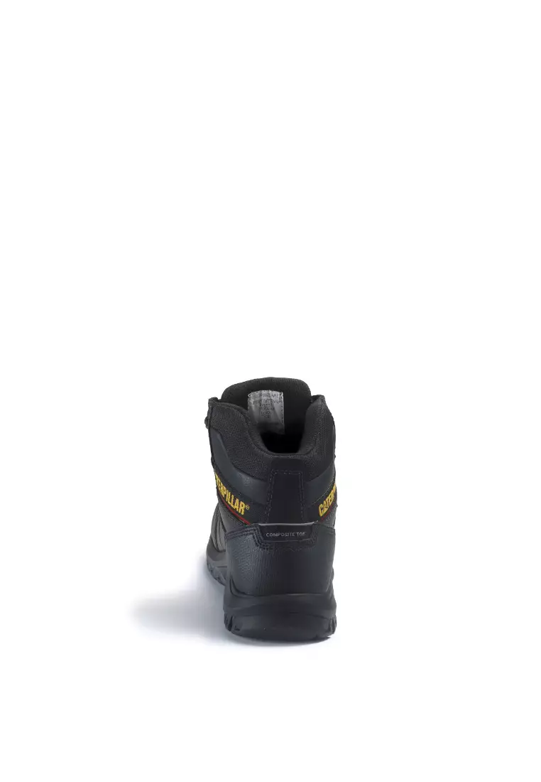 Caterpillar Men's Resorption Waterproof Composite Toe Work Boot - Black (P90976)
