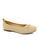 SHINE beige SHINE Knitted Fabric  Square Toe Flats 6A93CSH7727583GS_2