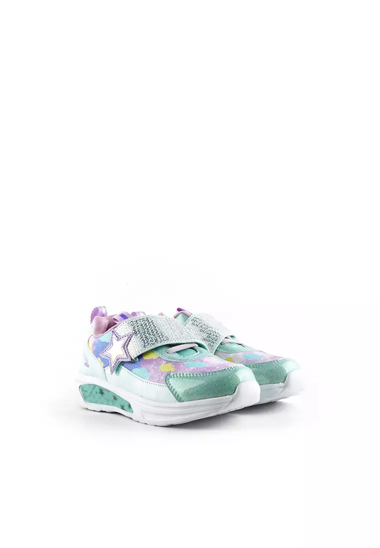 Jackson Kids Ruby 1SO Green Purple - Sepatu Sneakers