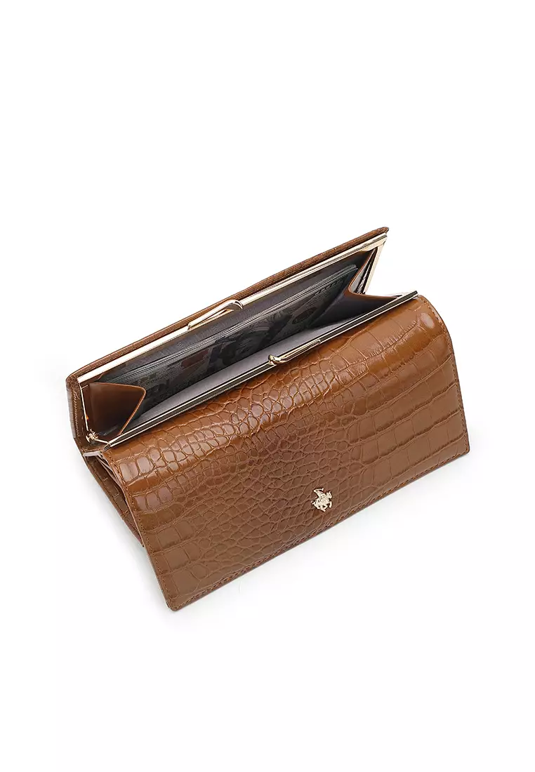 Women's Long Purse / Wallet - Brown