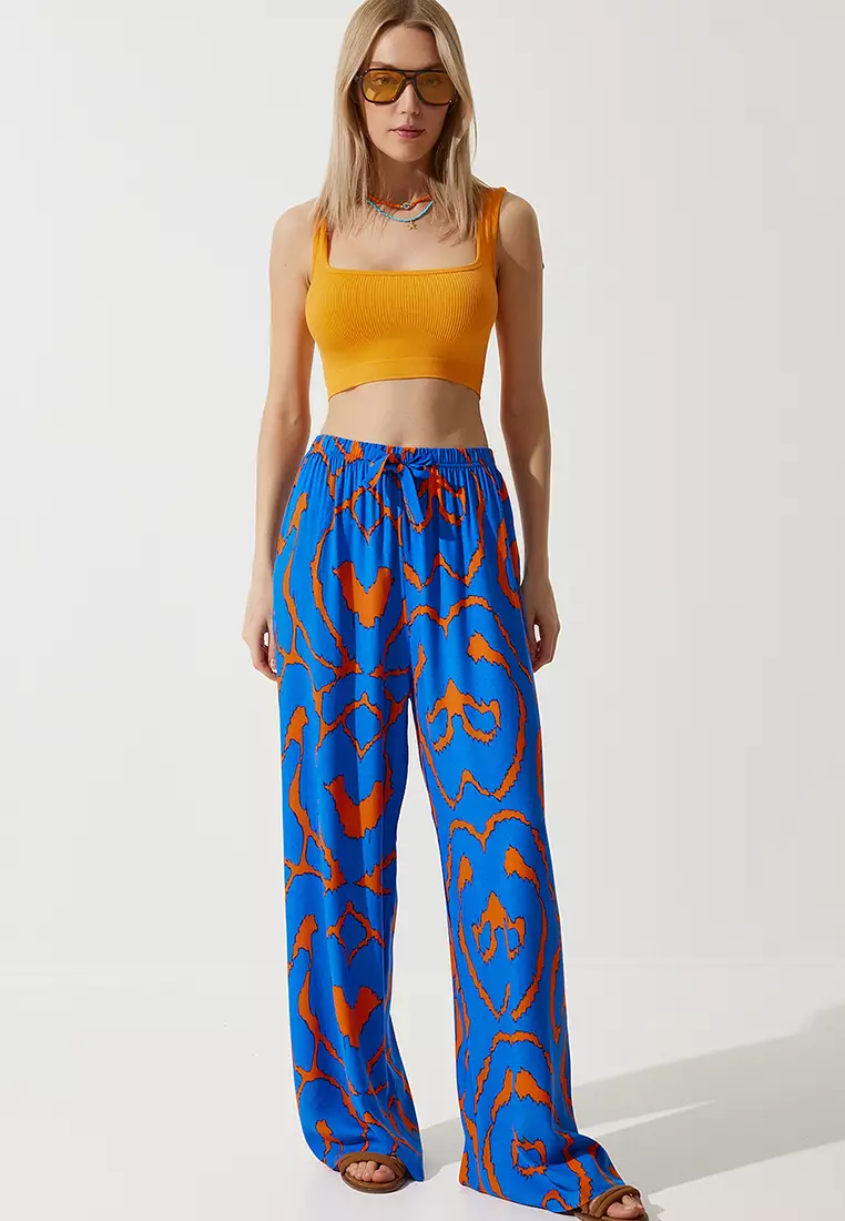 Printed Long Pants