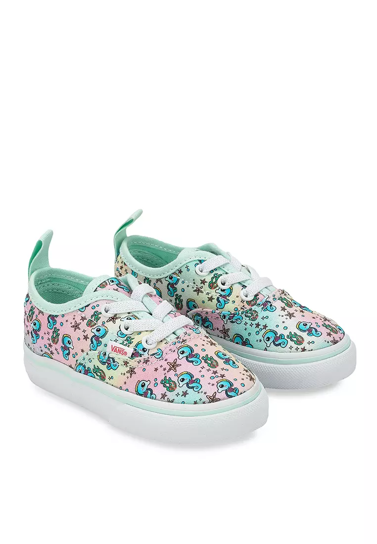 Buy VANS Authentic Elastic Lace Rainbow Seahorse Sneakers 2023