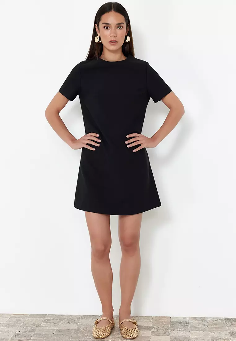 Plain Mini Dress
