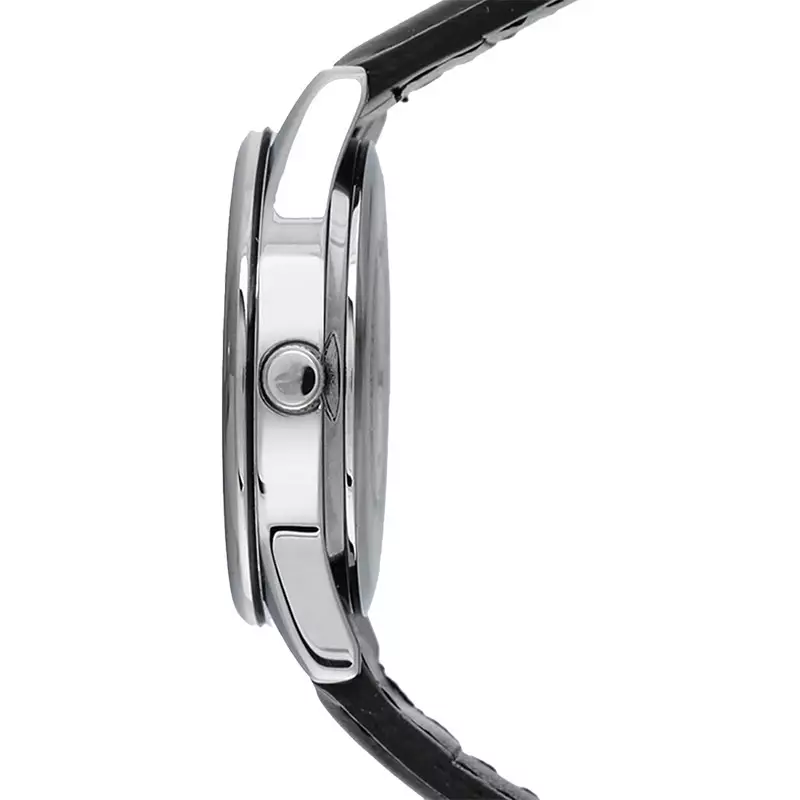 Jam Tangan Wanita Casio General LTP-V005L-2BUDF Ladies Analog Blue Dial Black Leather Band