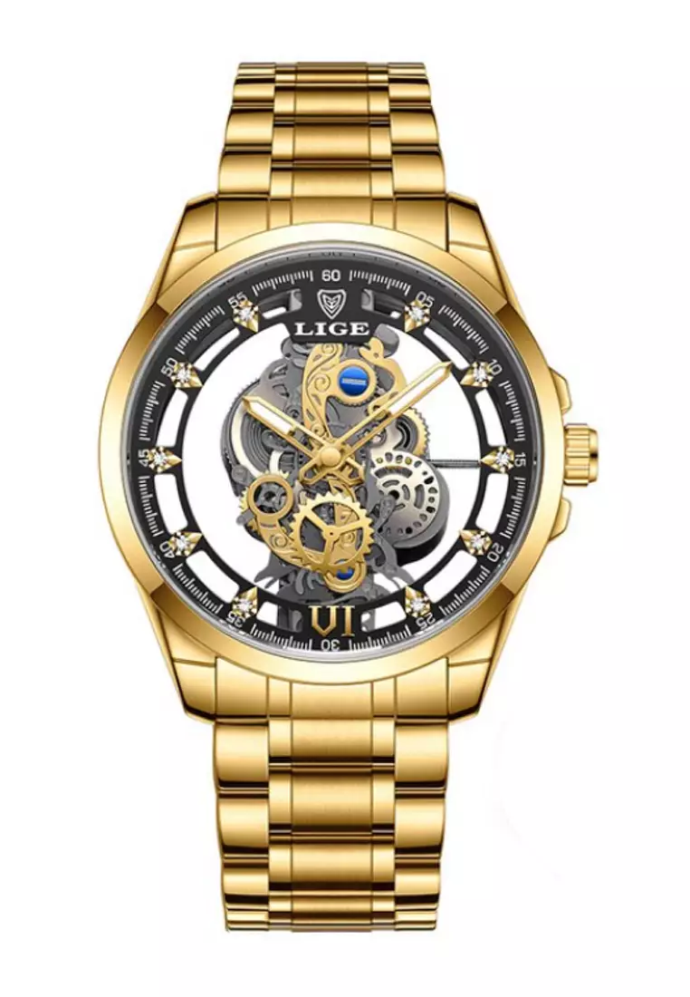 Lige watch gold 2025