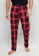 Only & Sons red Anton Lounge Check Pants 7CB88US7B0EF18GS_1