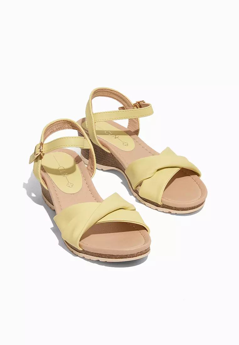 Buy CLN Lemon Wedge Sandals 2024 Online ZALORA Philippines