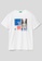 United Colors of Benetton white Short sleeve t-shirt with slogan print 27A7EAAF2C6D2EGS_3