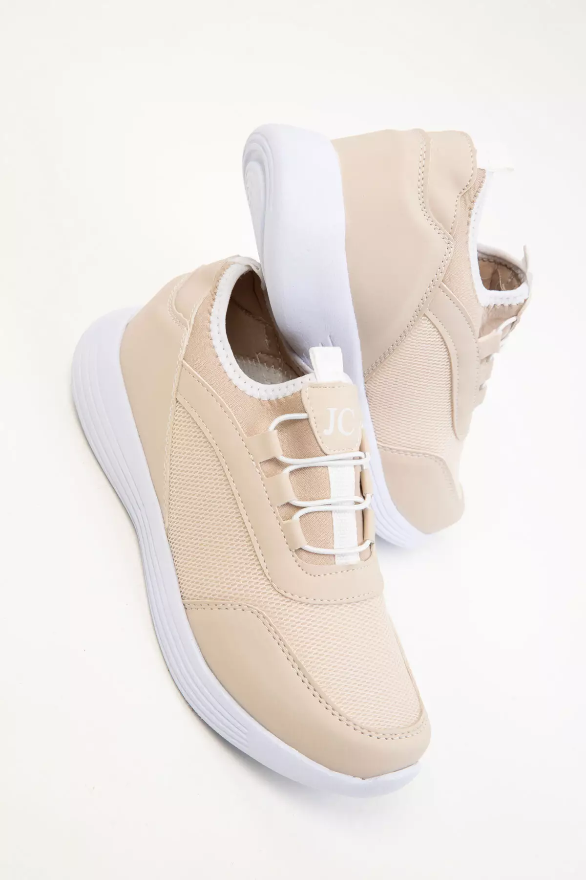 Beige Women's Sneakers 20360