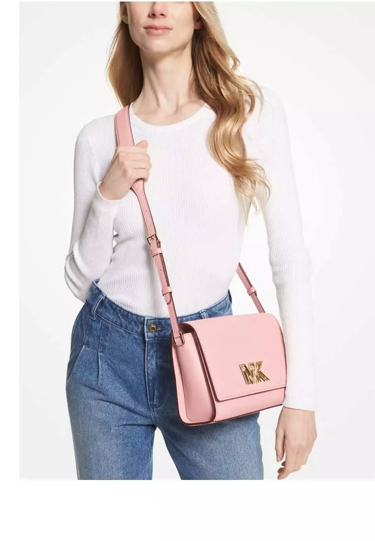 MICHAEL KORS Michael Kors Mimi Medium Leather Messenger