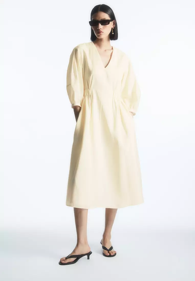 elisa embroidered fit & flare midi dress Elisa Dress – Dress the Population