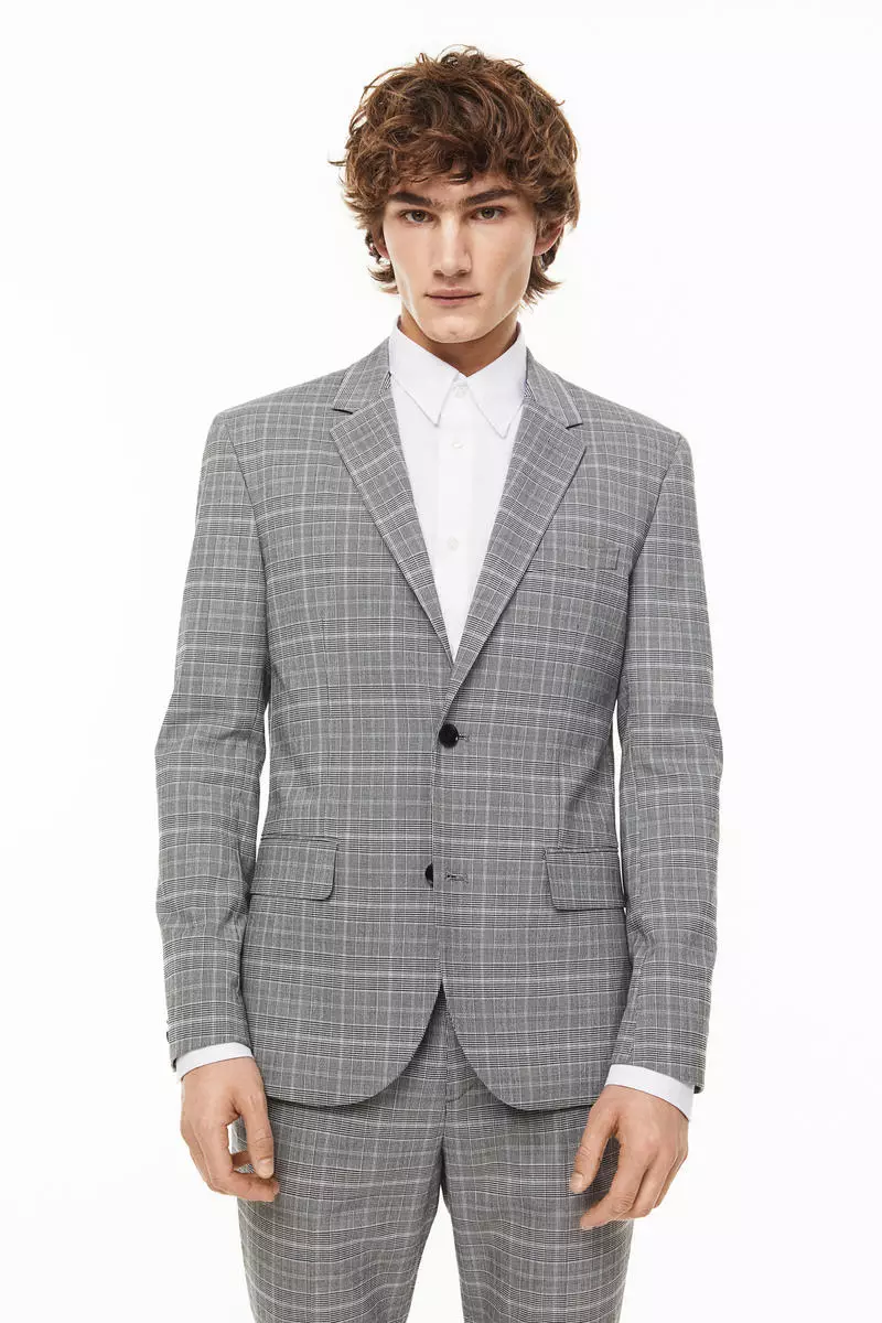 H & clearance m suit jacket