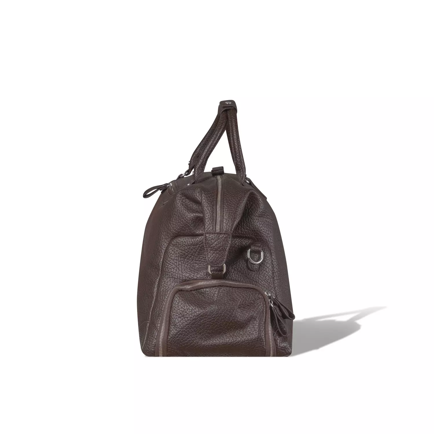 Denzel Travel Weekender Bag - Tas Travel Kulit EcoLeather