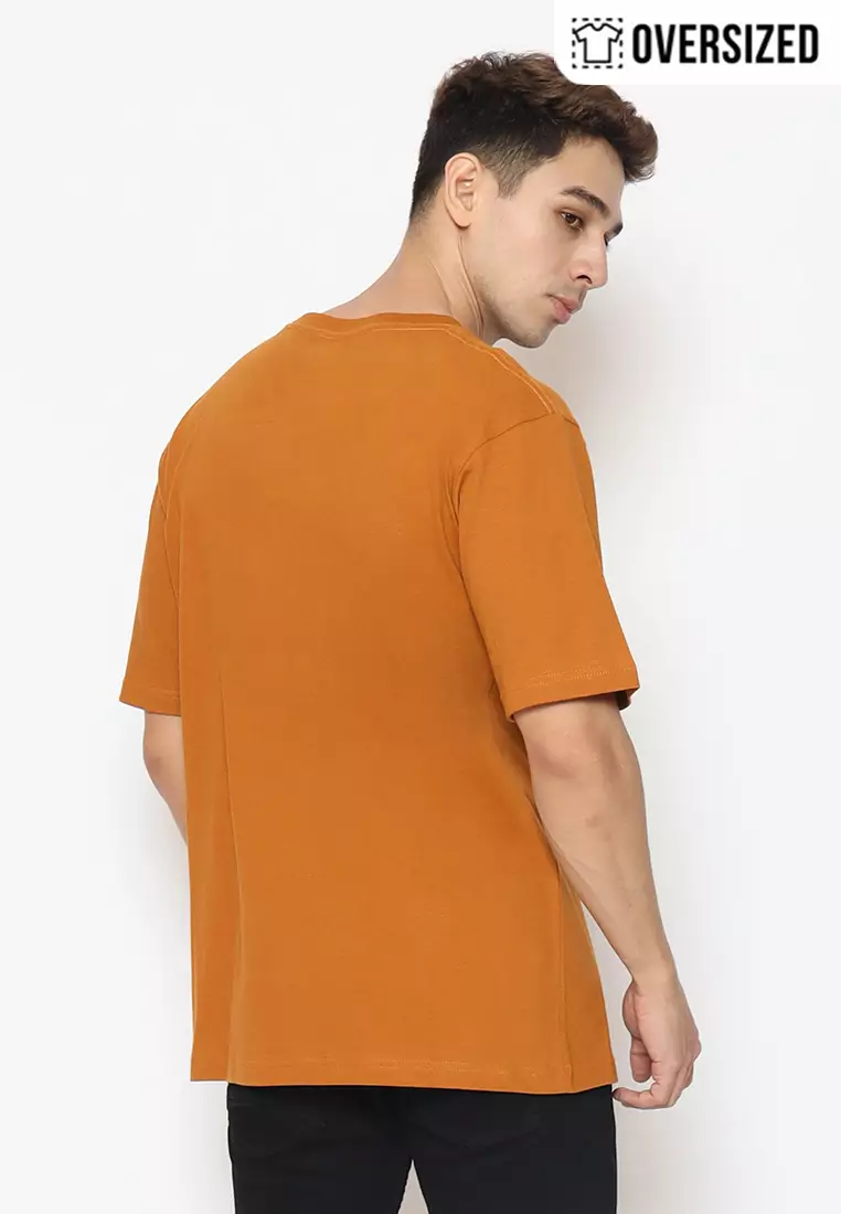 RBJ T-Shirt Cotton Oversized Pria 2079230321