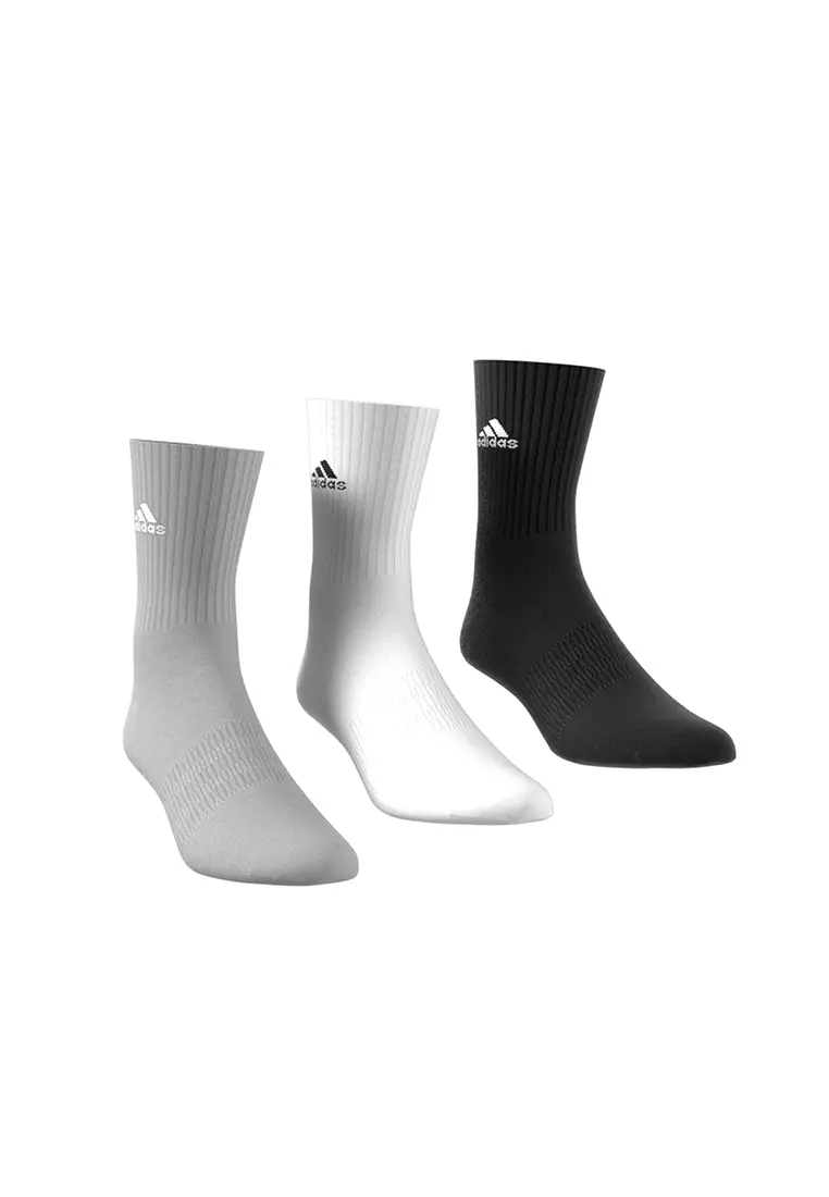 Cushioned Crew Socks 3 Pairs