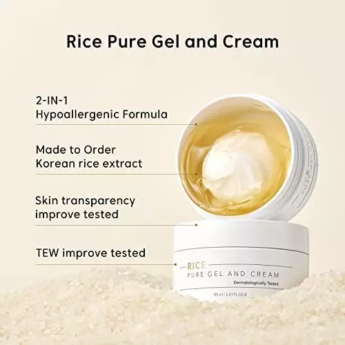 Thank You Farmer Rice Pure Gel and Cream 80 ml