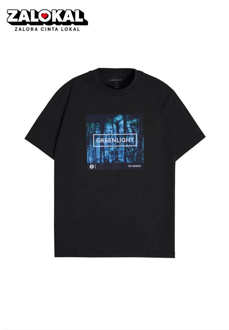 Greenlight Men's T-Shirt Short Sleeve Lightweight Cotton Edinburgh OL-C030424