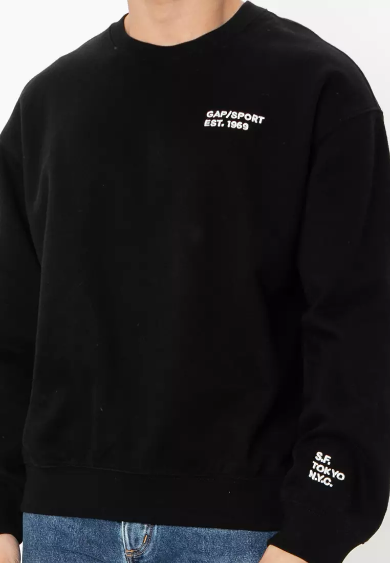 Buy GAP Mini Logo Crew Sweatshirt 2025 Online ZALORA