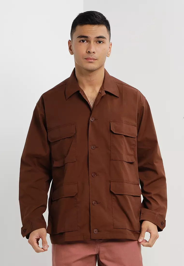Buy GLOBAL WORK Males Woven Shirt 2024 Online ZALORA Singapore