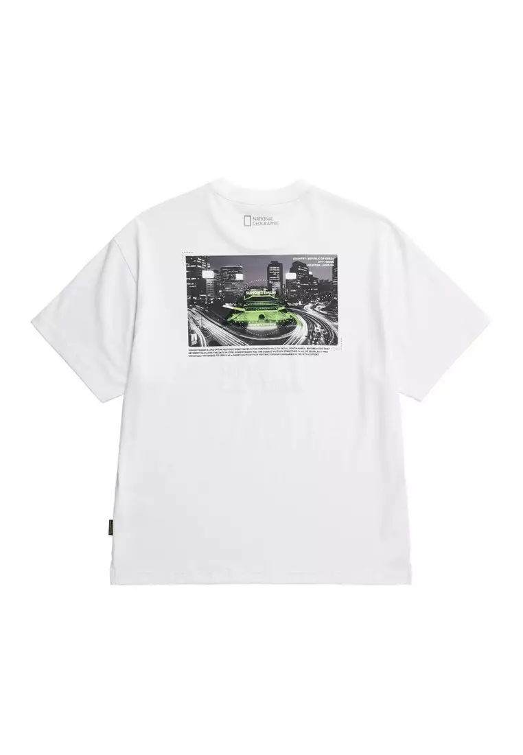 Unisex URBAN CITY Graphic Short Sleeve Tee 2