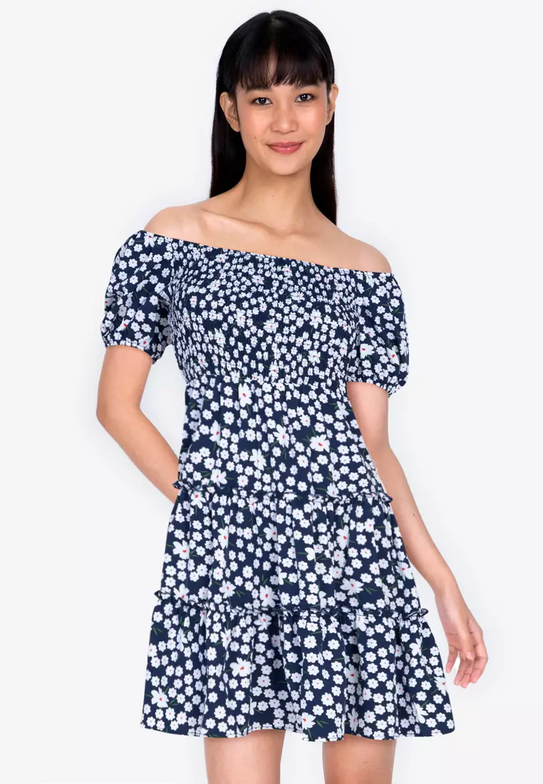 Zalora off shoulder dress 2025