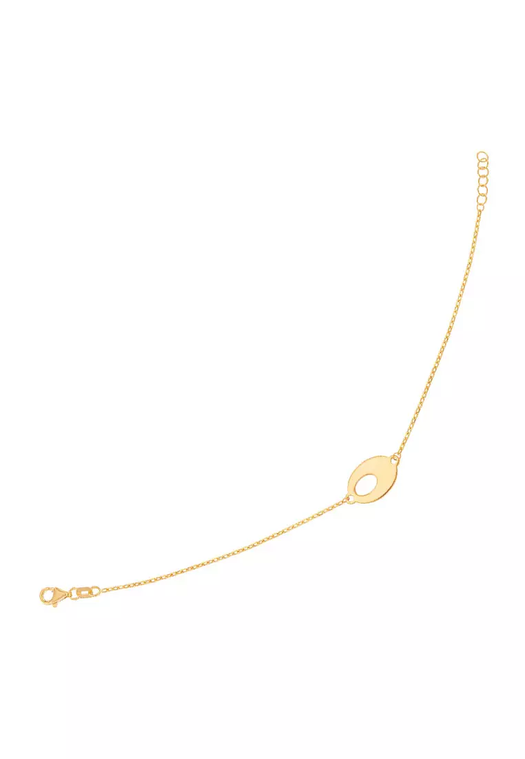 HABIB Oro Italia 916 Yellow Gold Bracelet GW49390124