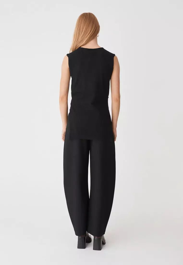 Nora Sleeveless Tie Waist Knit