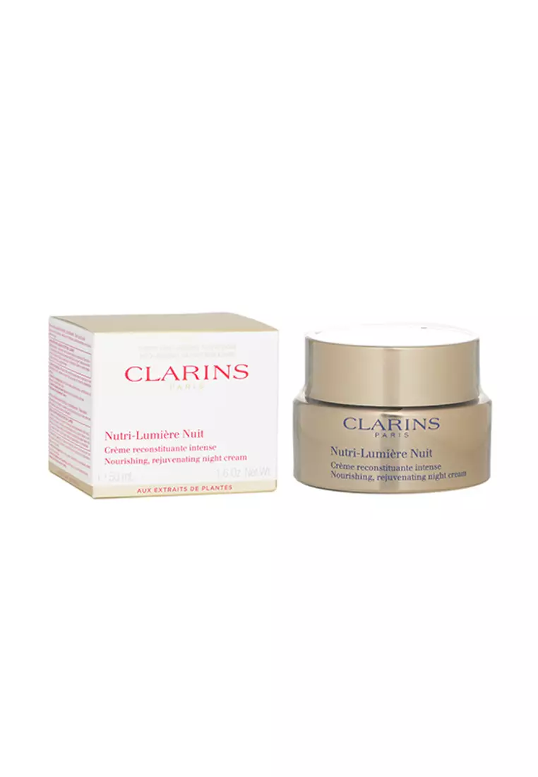CLARINS - Nutri-Lumiere Nuit Nourishing, Rejuvenating Night Cream 50ml/1.6oz