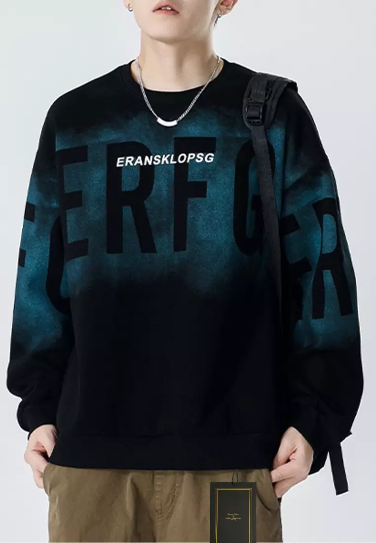 Letter Dye-Printed Sweatshirts HP81120